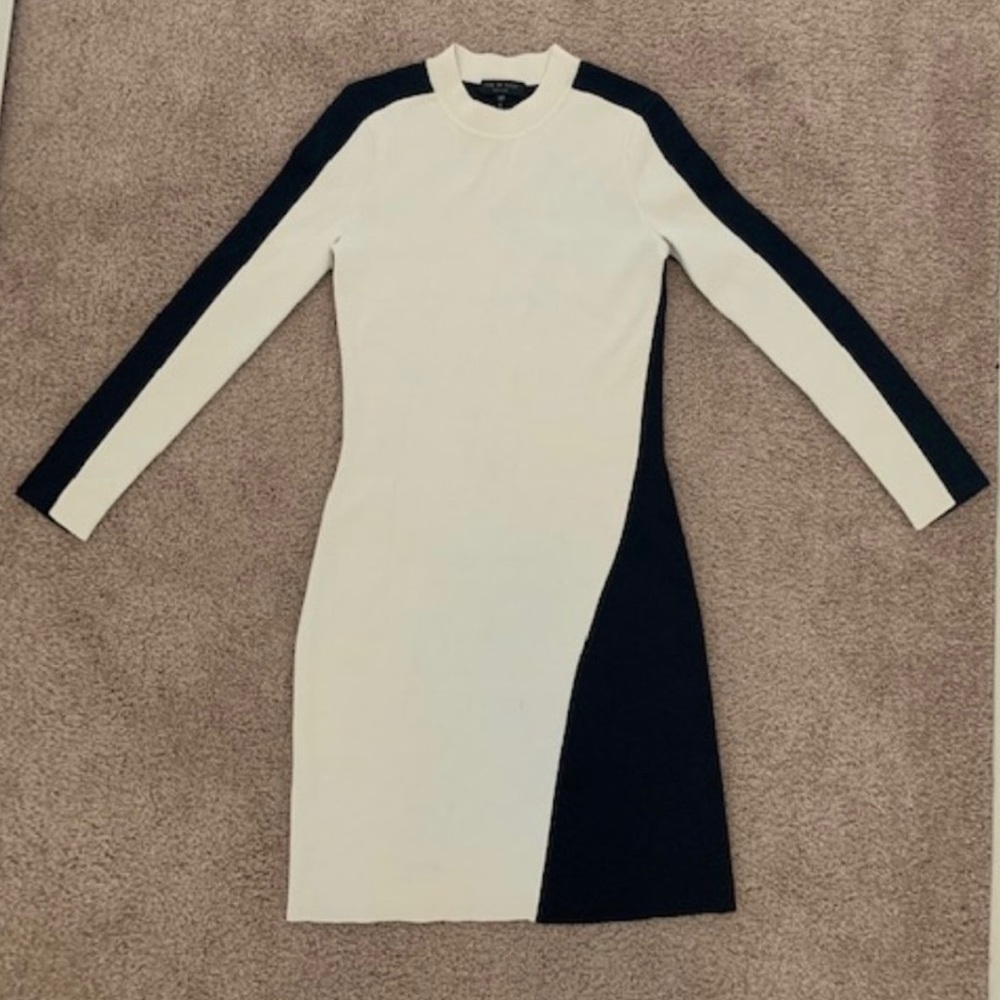 Rag & bone color block sweater dress XS